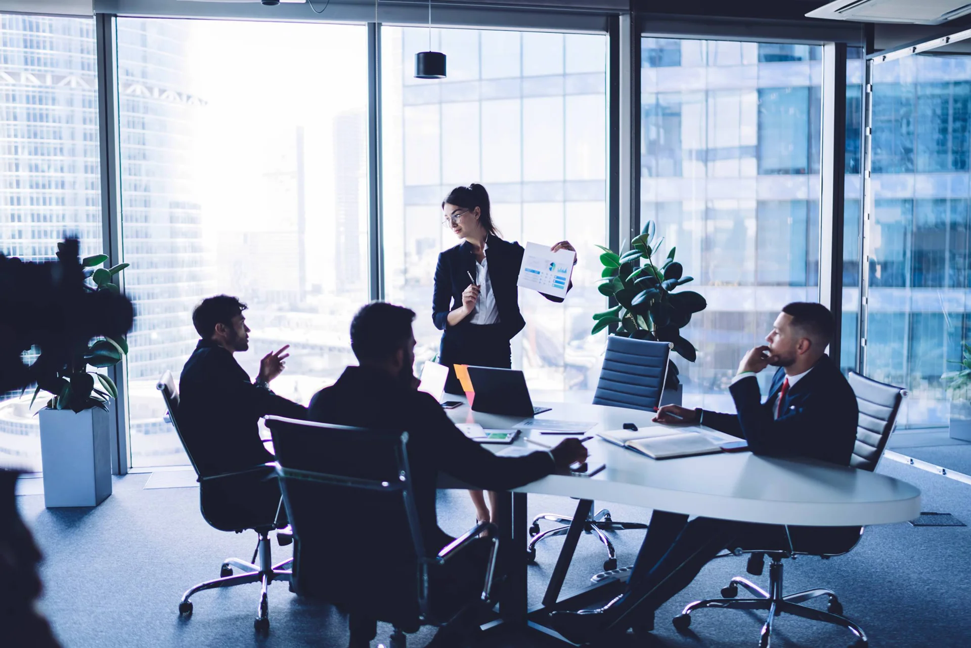 Team working on Enterprise Software Solutions and chanellising the analytics with real time actions