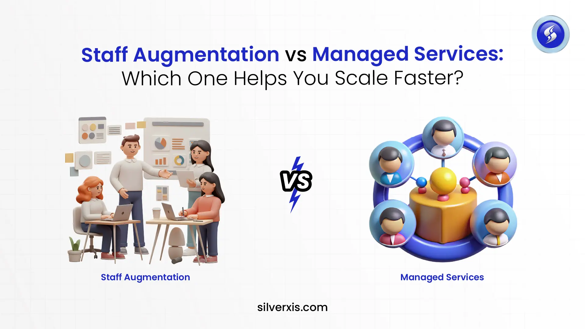 Staff Augmentation vs Managed Services Which One Helps You Scale Faster Staff Augmentation vs Managed Services Which One Helps You Scale Faster